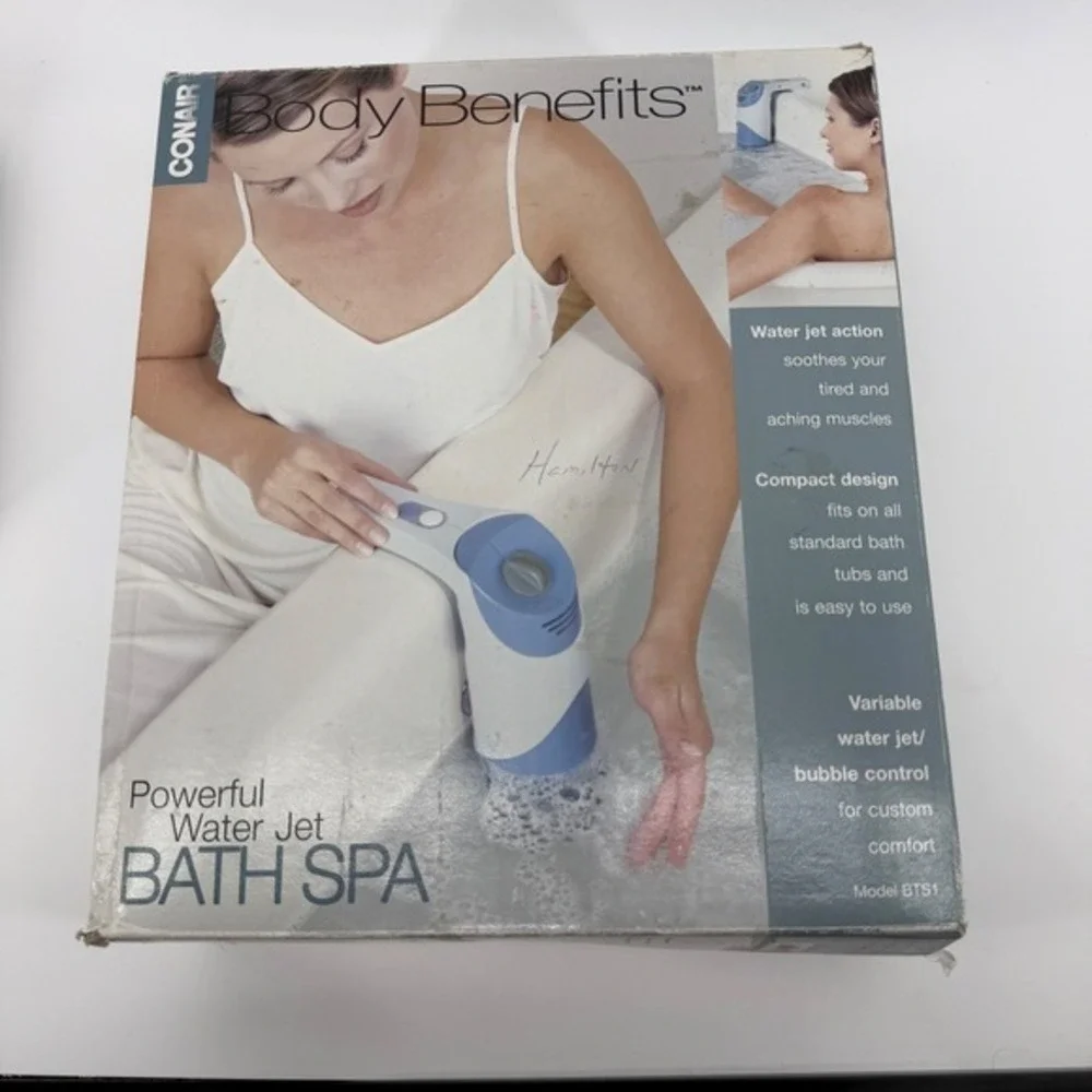 Vtg '04 Conair Body Benefits Powerful Water‎ Jet Bath Spa Model BTS1SE Sears
